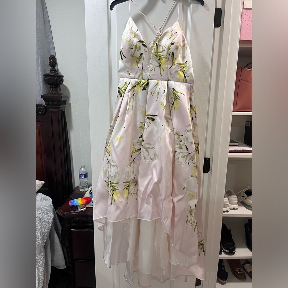 A floral dress for an special occasion